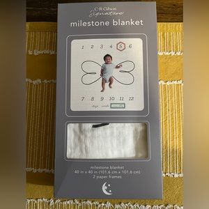 NIB-Milestone Blanket for Baby